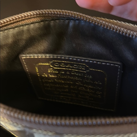 Coach Brown and Tan Crossbody Bag - Picture 6 of 8